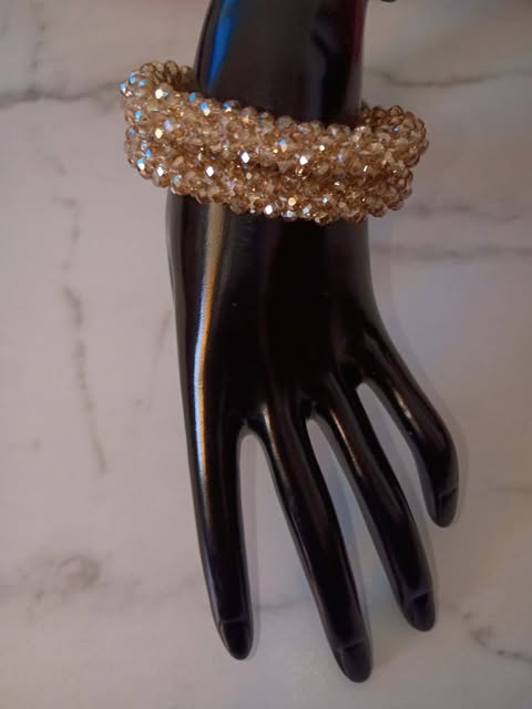 GOLD BLING 2PC BRACELET