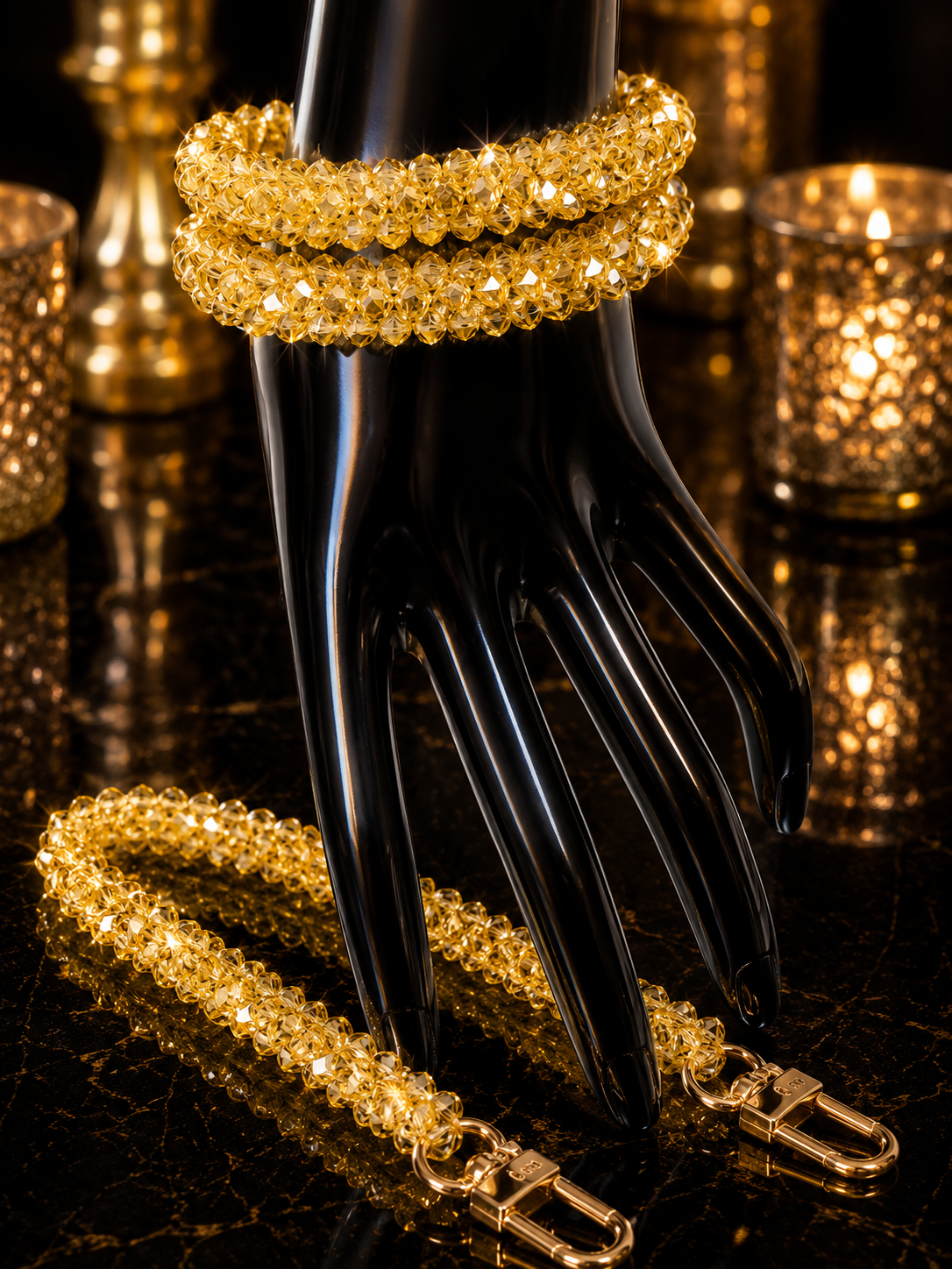 💎 Golden Glow 2PC Bracelet Set