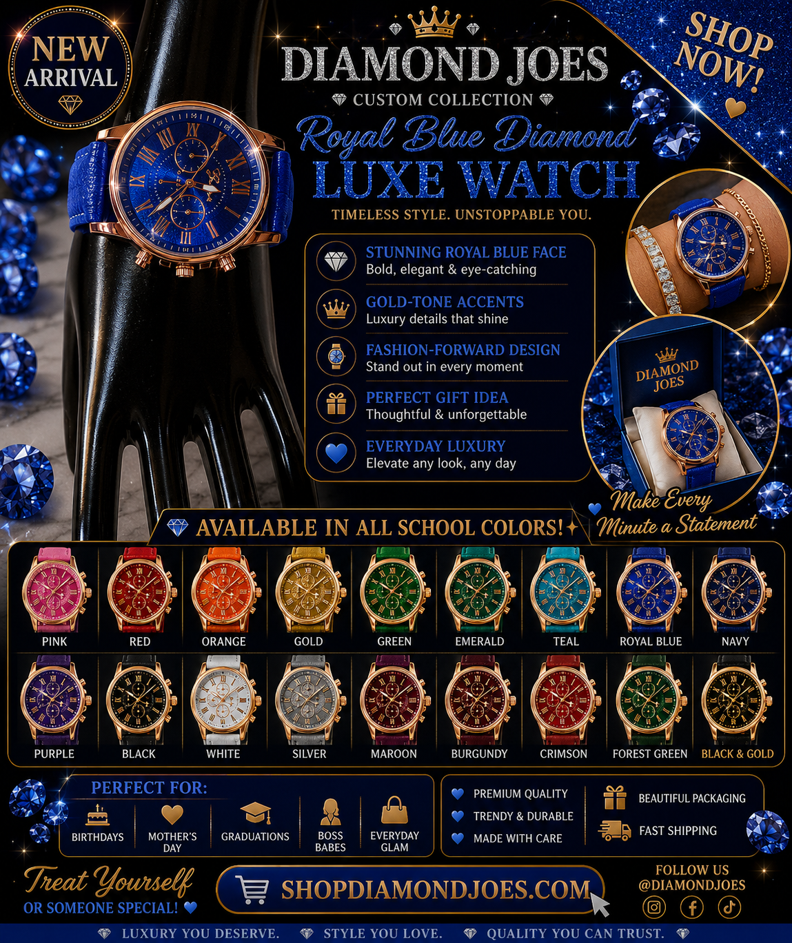 ROYAL BLUE DIAMOND LIMITED TIME