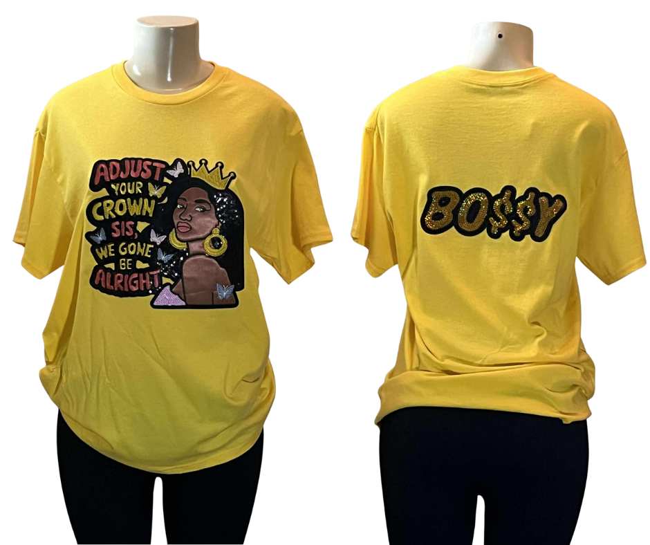 ADJUST YOUR CROWN T-SHIRT