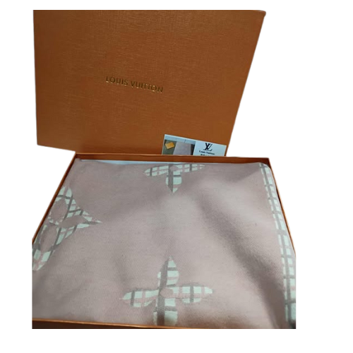 LV CASHMIER SCARVE PINK