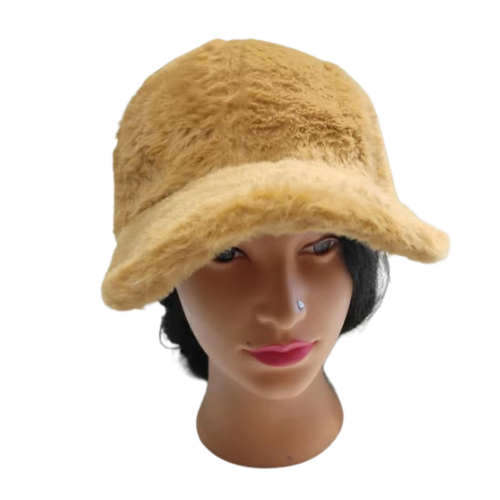 FUR CAP (BROWN)