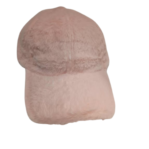 FUR CAP PINK