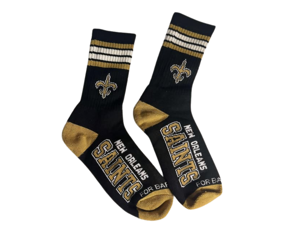 NEW ORLEANS SAINTS SOCKS