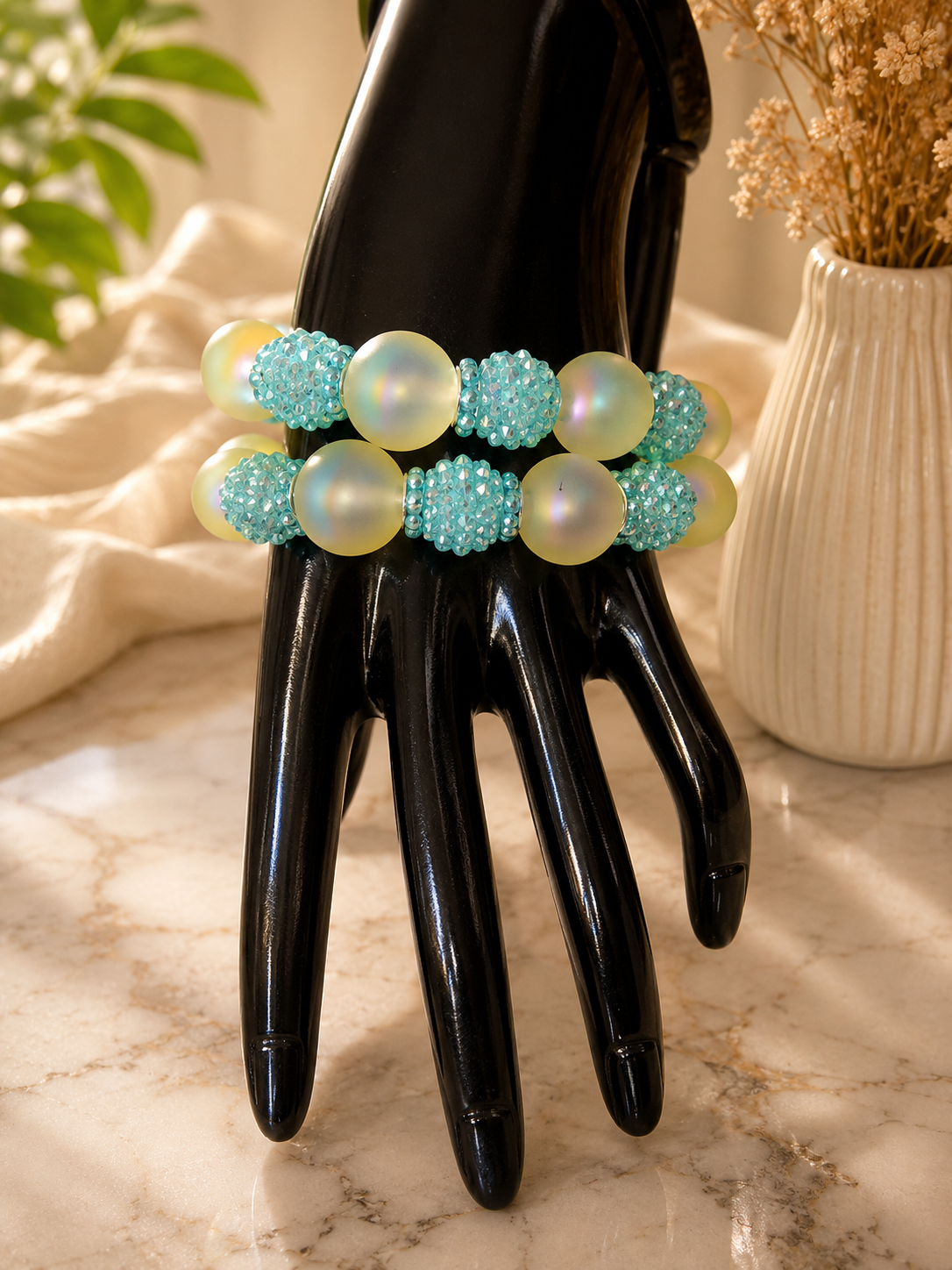 AQUA BLISS 2PC BRACELET SET