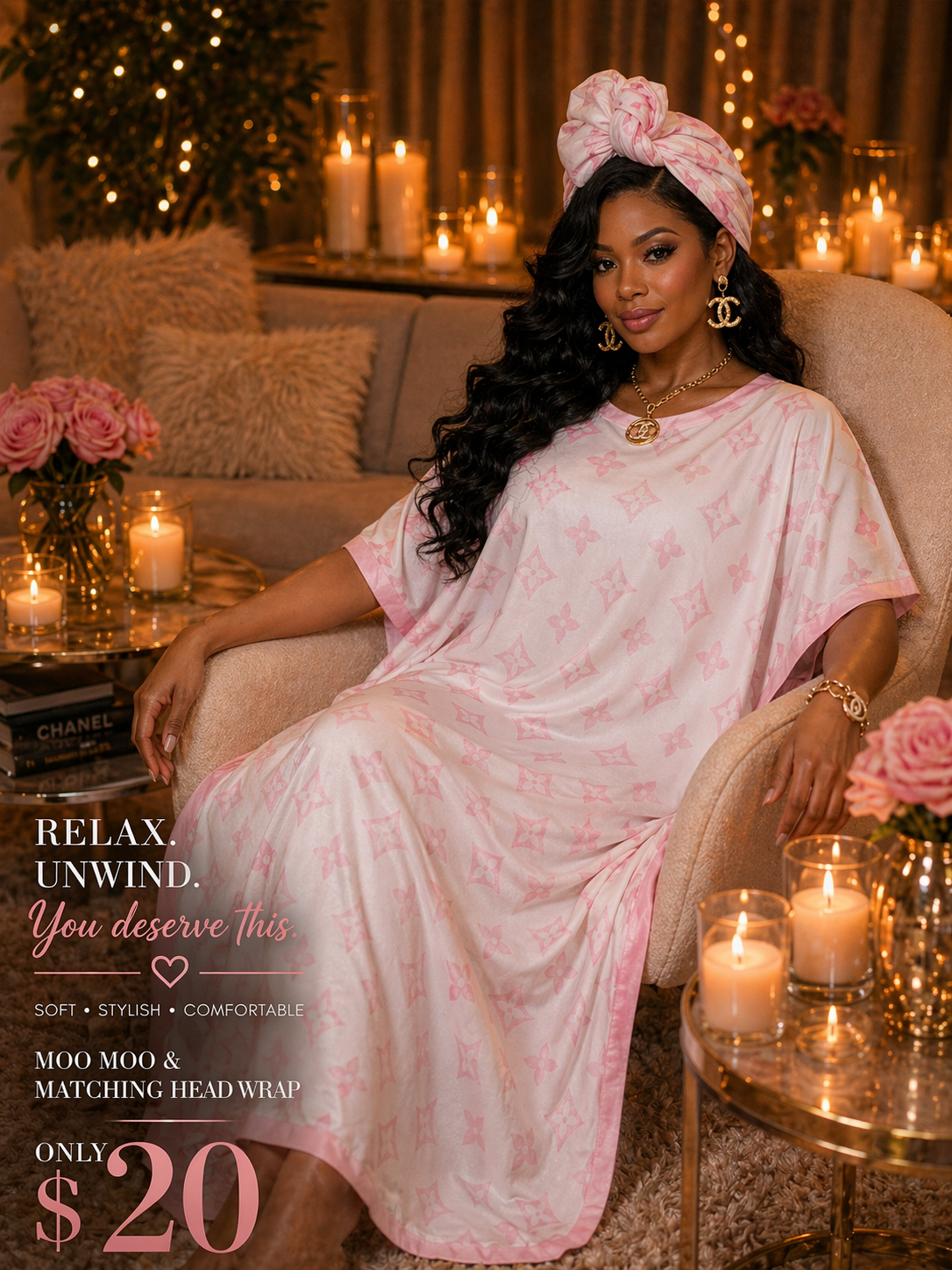 #1 SOFT PINK PRINCESS LUX SET