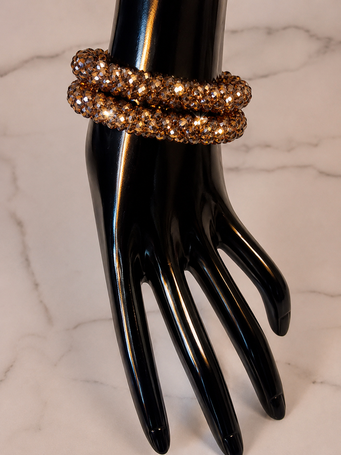 BLING 2PC BRACELET SET        (MULTIPLE COLORS )