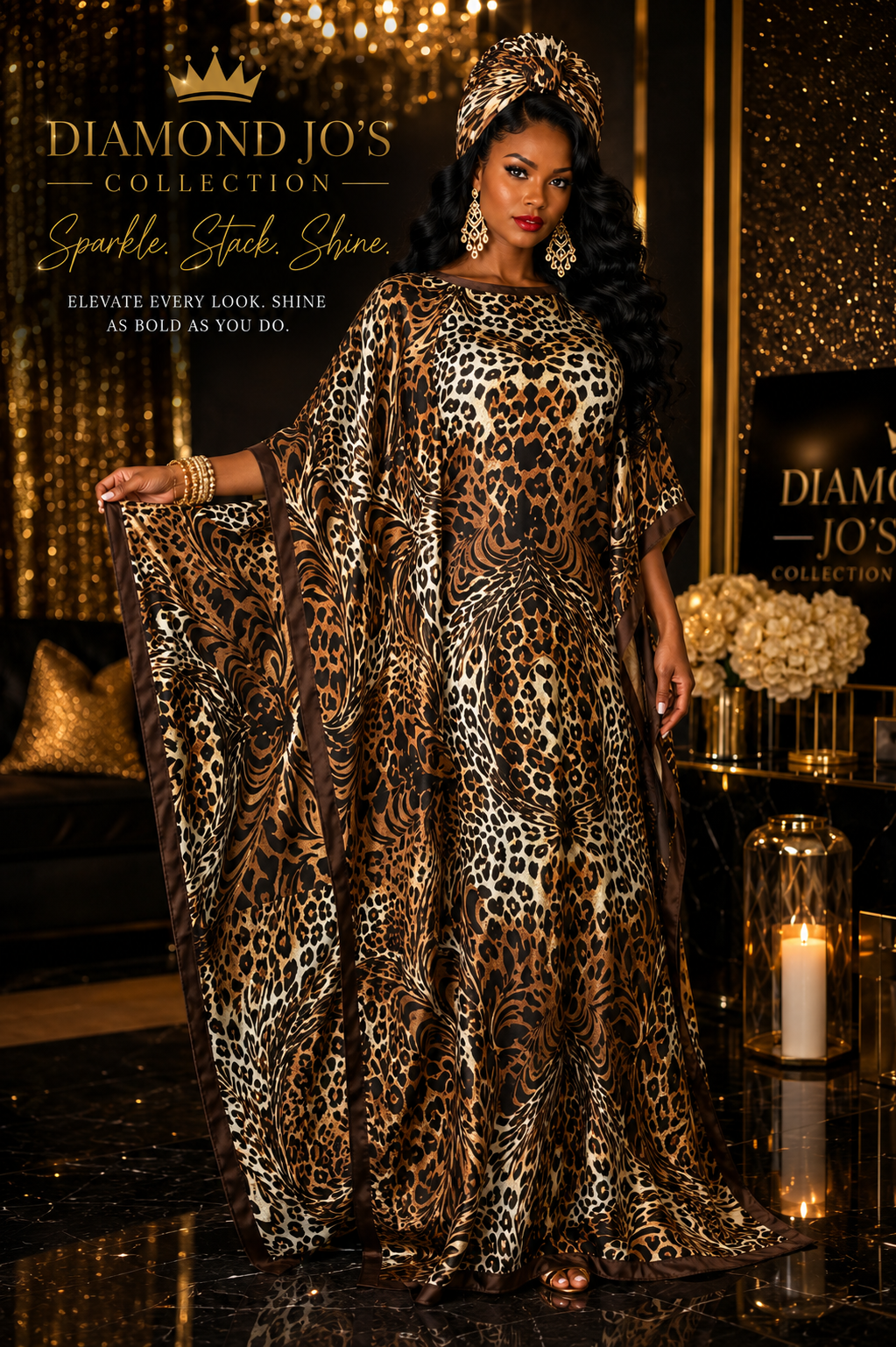 💎 DIAMOND SAFARI DIVA Where Glamour Meets the Wild.