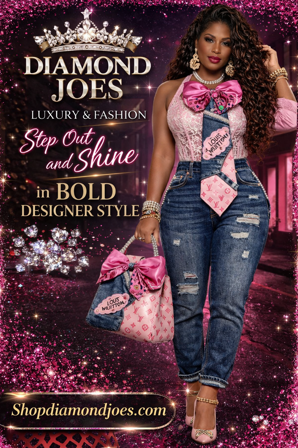LJB5 CHIC, BOLD, UNAPOLOGETIC PINK SUMMER LOOK