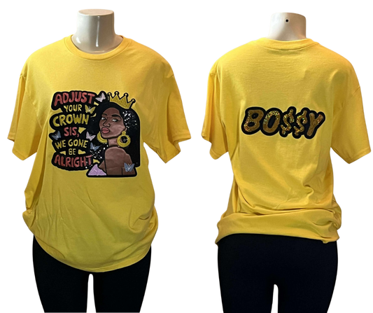 ADJUST YOUR CROWN T-SHIRT