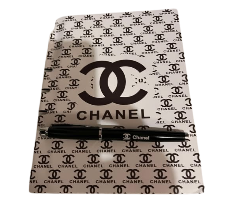 CHANEL  JOURNAL WITH MATCHING PEN