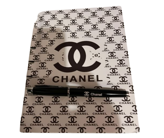 CHANEL  JOURNAL WITH MATCHING PEN