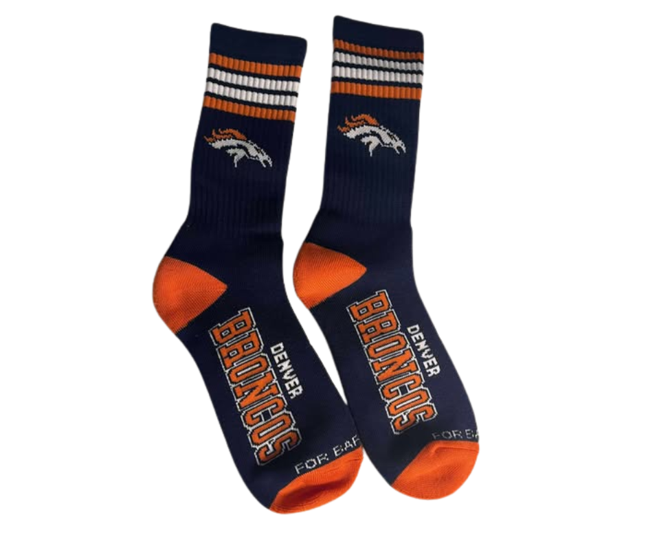 DENVER BRONCOS SOCKS