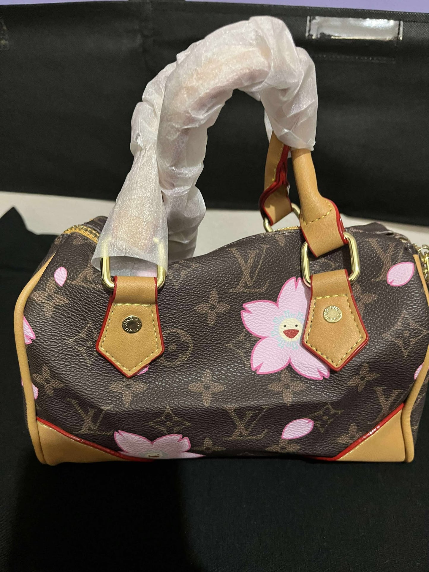 LV SMALL FLOWER SPEEDY