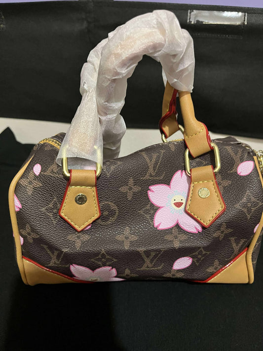 LV SMALL FLOWER SPEEDY
