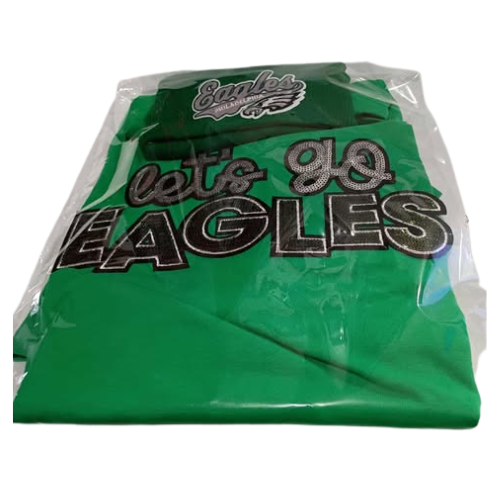 EAGLES BLING  2PC GIFT SET (GREEN)