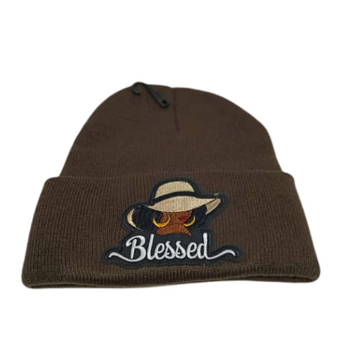 BLESSED HAT (BROWN)