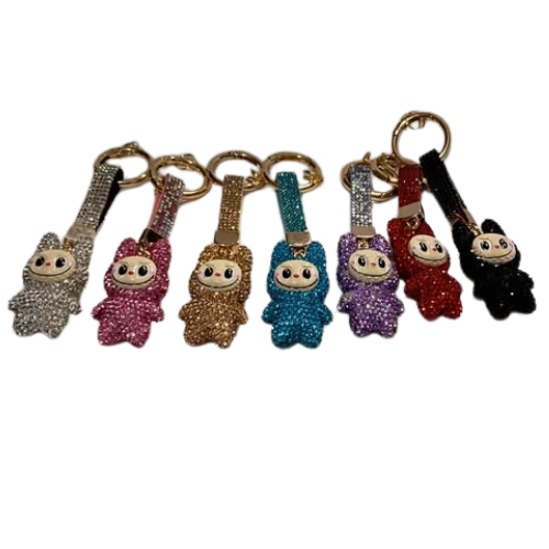 LABUBU BLING KEYCHAINS
