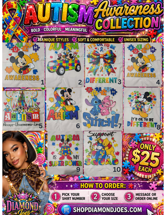 AUTISM AWARENESS T-SHIRTS