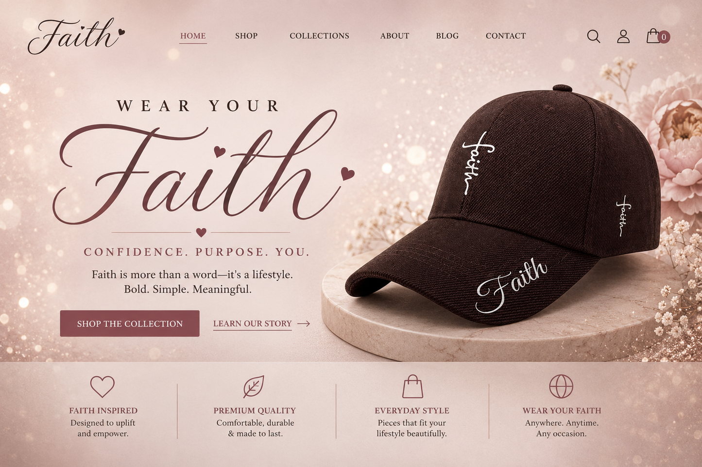 FAITH UNISEX HAT