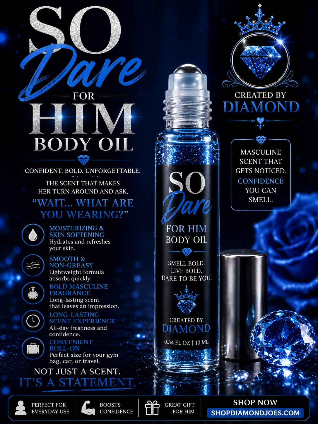 🔥💎 INTRODUCING SO DARE FOR HIM — CREATED BY DIAMOND 💎🔥