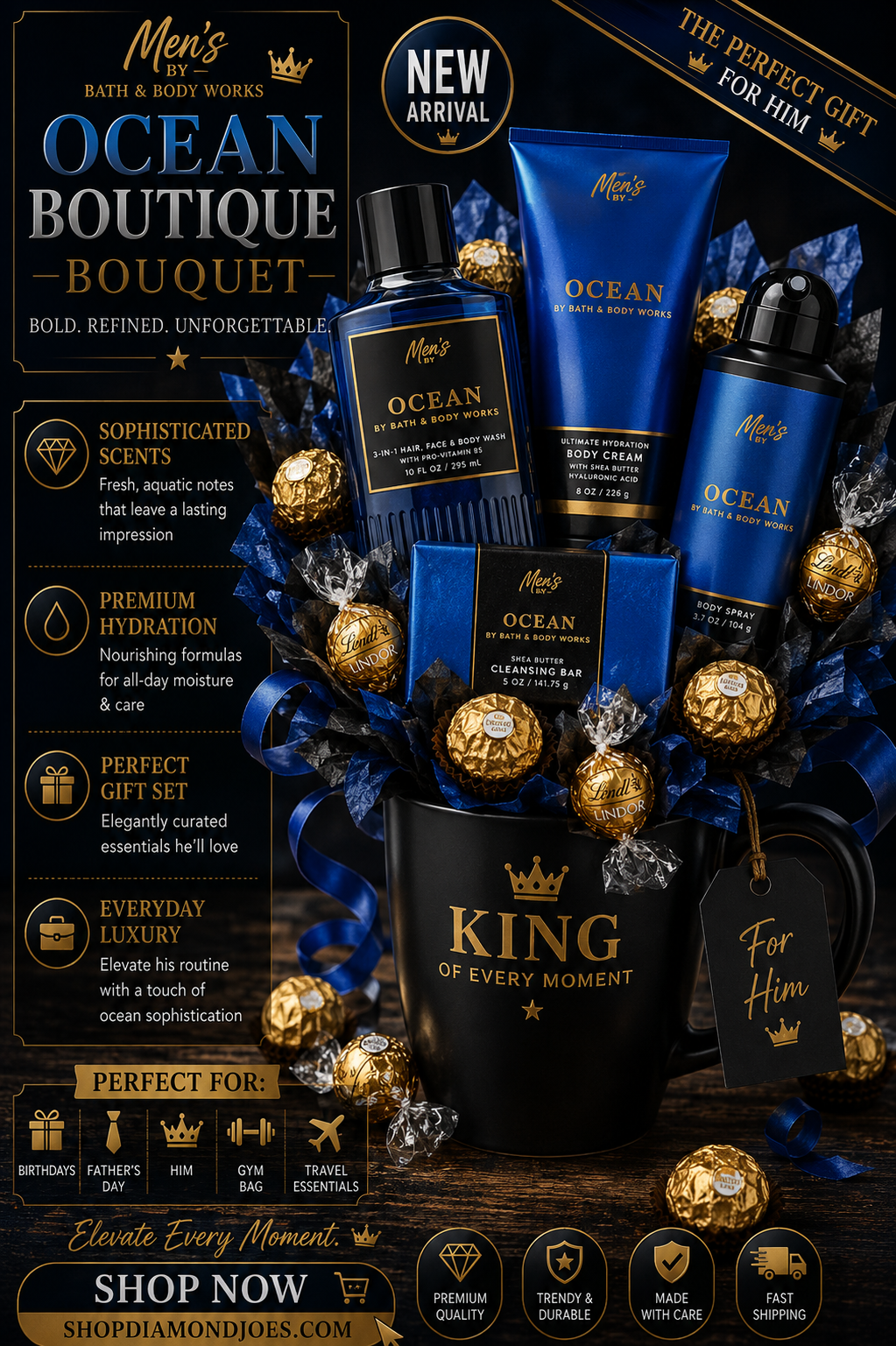 OCEAN BOUQUET FOR MEN