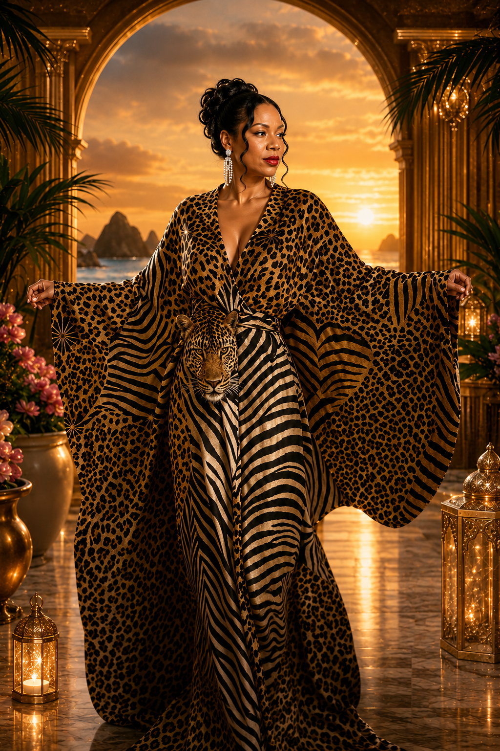 Wild Elegance Kaftan