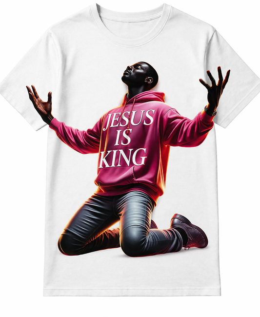 JESUS IS KING (MAN TSHIRT)